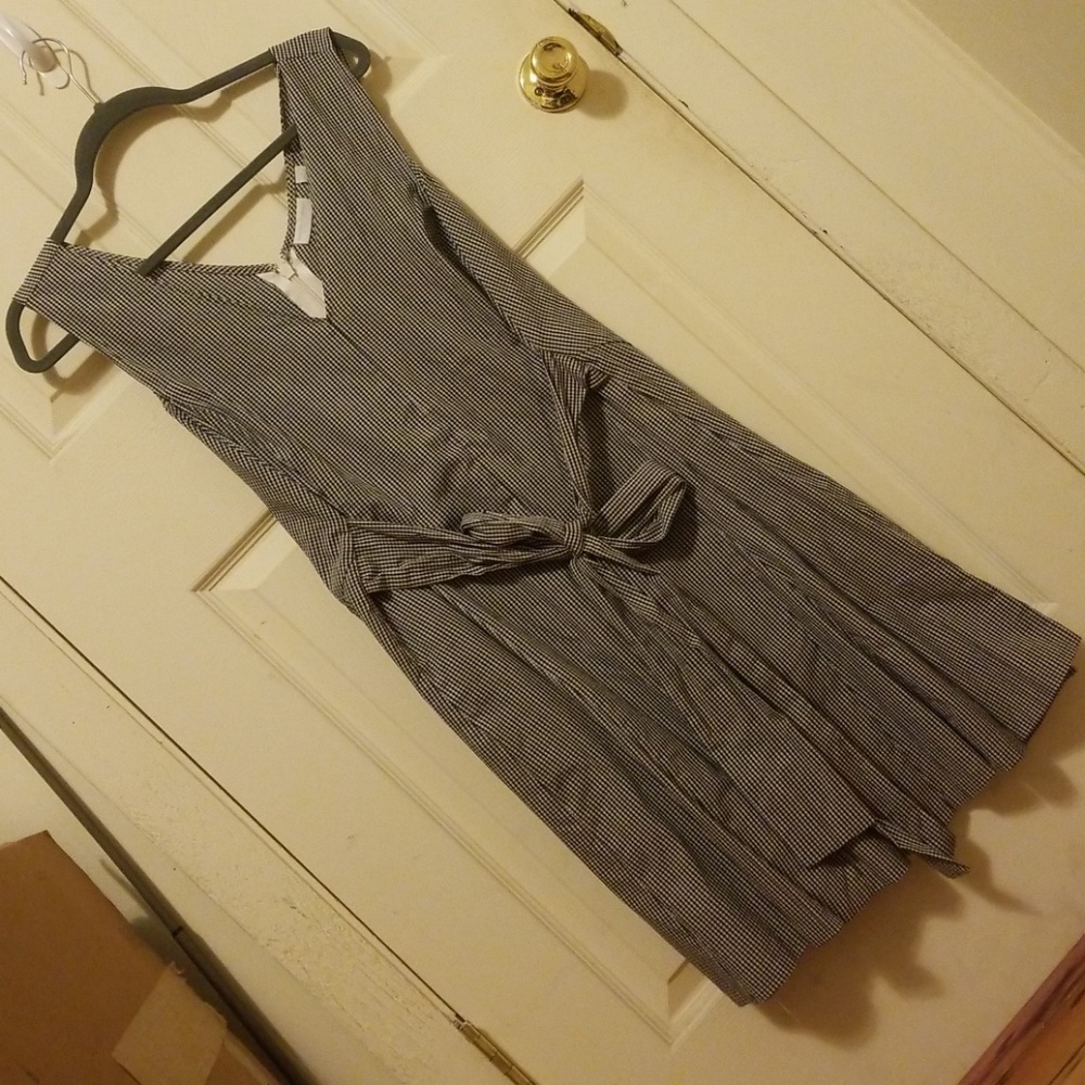 New York & Co Black and White Dress